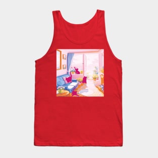 Cat House Tank Top